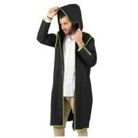 Дощовик Perletti City чорний/лайм L (14210109L)