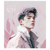 Зошит Школярик It must be love 48 аркушів лінія (048-3290L)