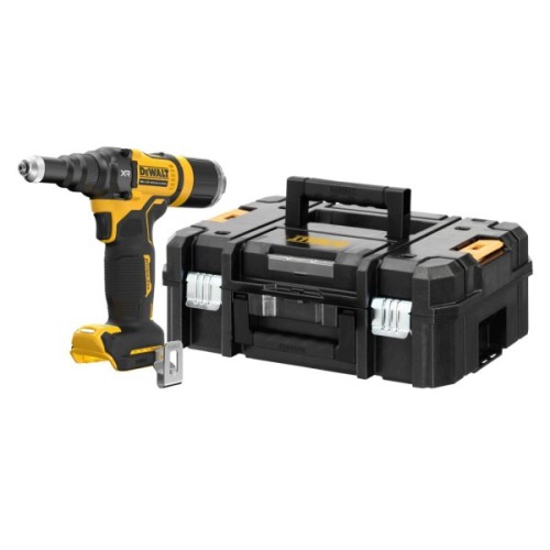 Заклепувальник DeWALT 18 В XR Li-Ion, 10 kN, d.закл.=2.4-4.8 мм (без АКБ та ЗП) (DCF403NT)