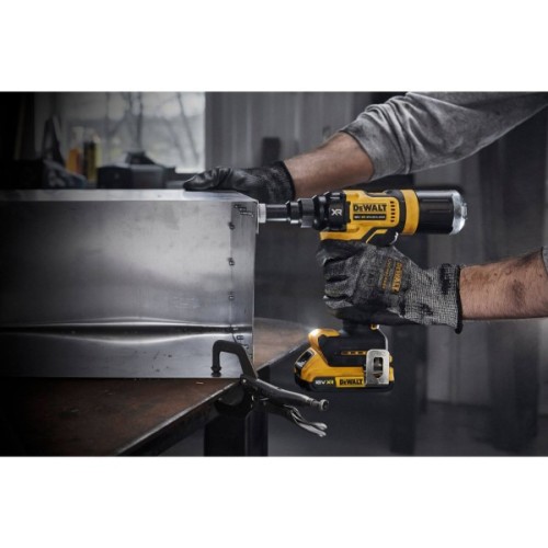 Заклепувальник DeWALT 18 В XR Li-Ion, 10 kN, d.закл.=2.4-4.8 мм (без АКБ та ЗП) (DCF403NT)