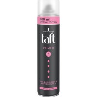Лак для волосся Taft Power Ніжність кашеміру Мегафіксація 5 400 мл (4015001003451)