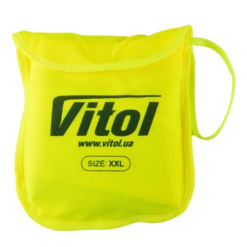 Жилет сигнальний VITOL yellow 166 Y XXL (ЖБ005)