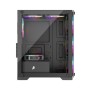 Корпус для ПК 1stPlayer X2-M-BK-4F1-PS-600FK-EU