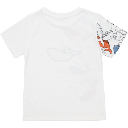 Футболка дитяча Breeze з китами (21773-110B-cream)