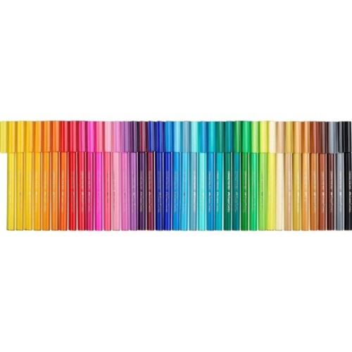 Фломастери Faber-Castell в металевій валізці Connector Скрепляй разом 40 кольорів (31347)