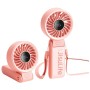 Вентилятор Jisulife Handheld Fan 7 pink