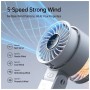 Вентилятор Jisulife Handheld Fan 7 pink