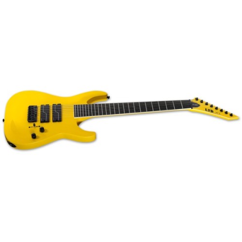 Електрогітара LTD SC-608 Baritone Stephen Carpenter Signature Yellow (LSC608BYELF1)