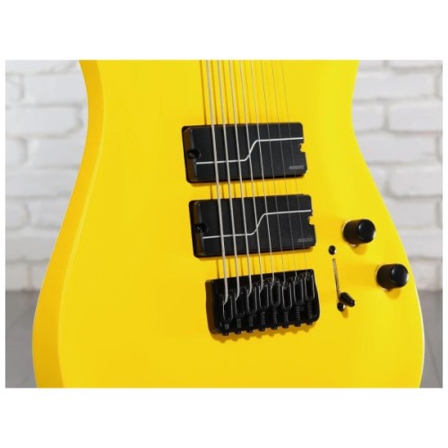 Електрогітара LTD SC-608 Baritone Stephen Carpenter Signature Yellow (LSC608BYELF1)