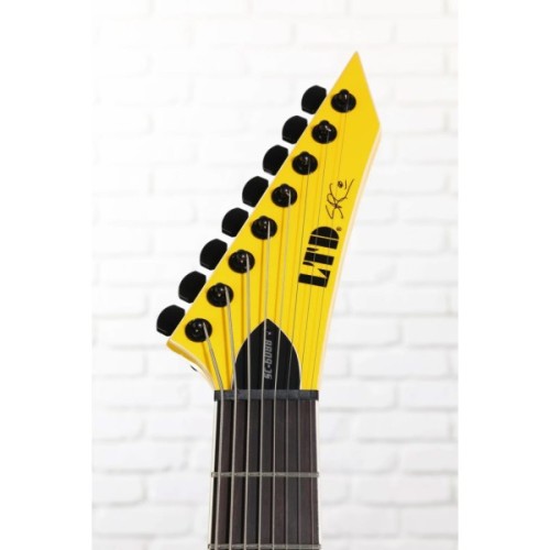 Електрогітара LTD SC-608 Baritone Stephen Carpenter Signature Yellow (LSC608BYELF1)