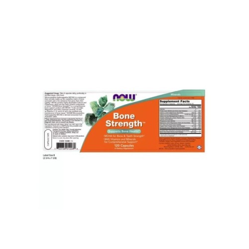 Вітамінно-мінеральний комплекс Now Foods Міцні Кістки, Bone Strength, 120 капсул (NF1228)