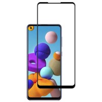 Скло захисне ACCLAB Full Glue Samsung A21s Black (1283126508547)