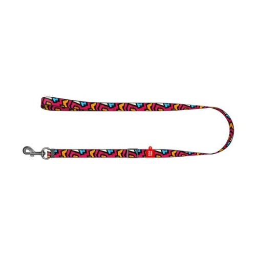 Повідець для собак WAUDOG Nylon "Графіті" регульований L Ш 25 мм Д 152-183 см (5312)