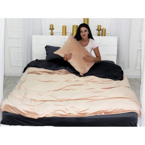 Постільна білизна MirSon Велюр Winter Frost 28-0004 + 28-0007 Saintpaulia Velvet 175х210 (2200004011035)