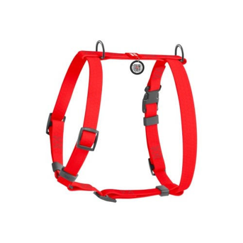 Шлея для собак WAUDOG Waterproof Н-подібна анатомічна L червона (32633)