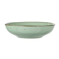 Тарілка Ardesto Bagheria Soup 20 см Pastel Green (AR2920GGC)