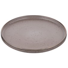 Тарілка Ardesto Fasano, 26см, кераміка, сіро-коричневий (AR0426GB)