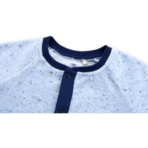 Чоловічок дитячий Bibaby велюровий з кишенькою "London" (60169-68B-blue)