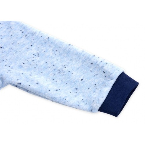Чоловічок дитячий Bibaby велюровий з кишенькою "London" (60169-68B-blue)