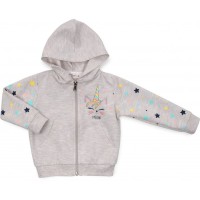 Кофта дитяча Breeze на блискавці з капюшоном (16948-92G-beige)