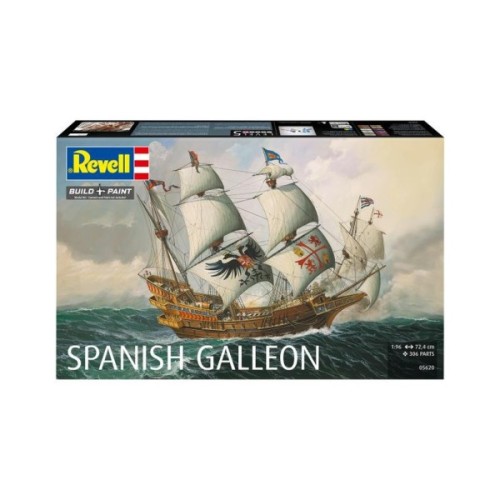 Збірна модель Revell Іспанський галеон, рівень 5, 1:96 (RVL-05620)