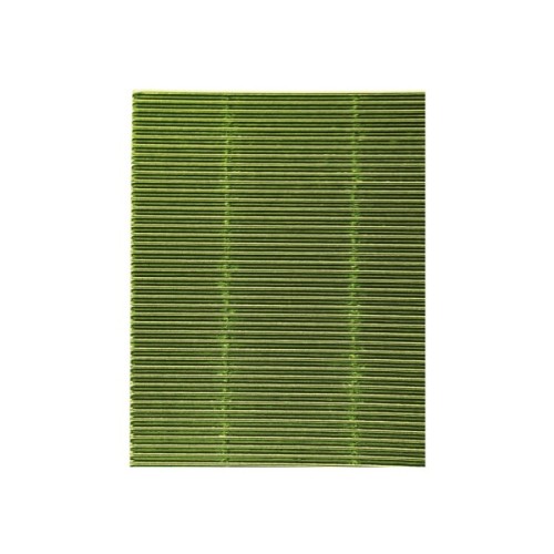 Кольоровий картон Maxi A4 Гофрокартон металізований 21х29,7 см зелений (MX61908)