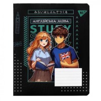 Зошит Yes предметний АНГЛІЙСЬКА МОВА Anime 48 аркушів, лінія (767474)