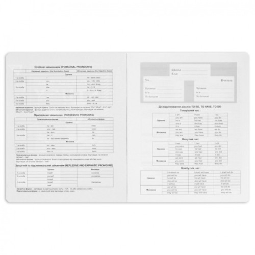 Зошит Yes предметний АНГЛІЙСЬКА МОВА Anime 48 аркушів, лінія (767474)