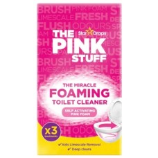 Засіб для чищення унітазу The Pink Stuff Пінний порошок 3 х 100 г (5060033821664)