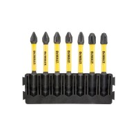 Набір біт DeWALT в касеті для Tough Case, FlexTorq, L=57 мм, Рh1-2шт, Рh2-3шт, Рh3-2шт. (DT70818)