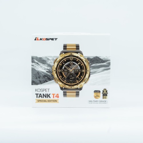 Смарт-годинник KOSPET TANK T4SE GOLD (6978602500621)