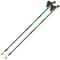 Палиці для скандинавської ходи Gabel Stretch Carbon Lime (7008352640000) (DAS303675)