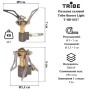 Пальник Tribe Burner Light (T-HB-0017)