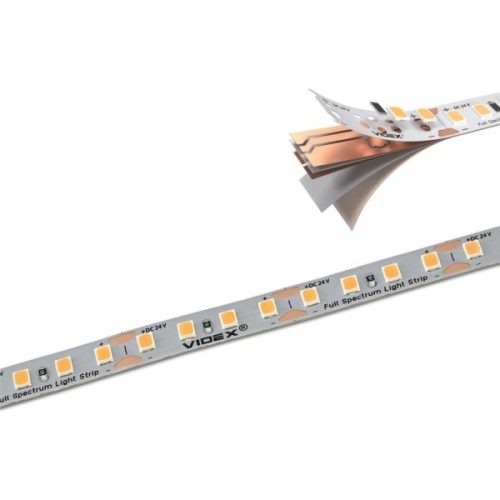 Світлодіодна стрічка Videx DC24V 60W 5M 6000K Ra98 IP20 5м (VL-LST28144-24126-B5)