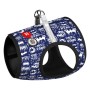 Шлея для собак WAUDOG Clothes з QR паспортом "Бетмен біло-блакитний" XS1 (1001-4001)