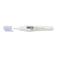 Коректор Buromax ручка 8 мл Jobmax, спиртова основа, металевий наконечник (BM.1033)