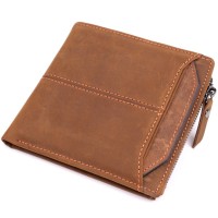 Гаманець Vintage З натуральної шкіри Коричневий (22856)