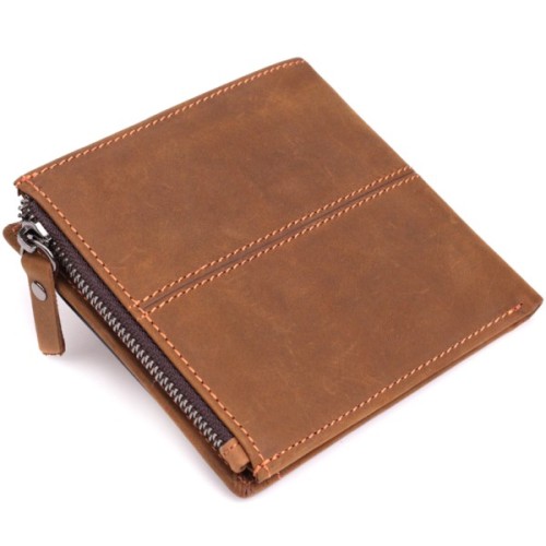 Гаманець Vintage З натуральної шкіри Коричневий (22856)