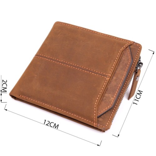 Гаманець Vintage З натуральної шкіри Коричневий (22856)