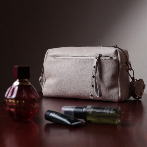 Сумка Vintage Жіноча шкіряна Біла (22653)