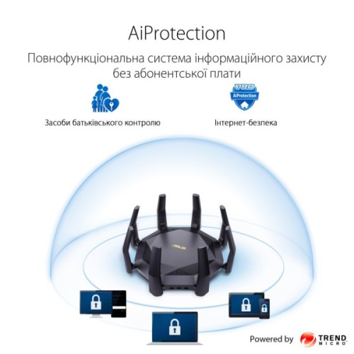 Маршрутизатор ASUS RT-AX89X (90IG04J1-BM3010)