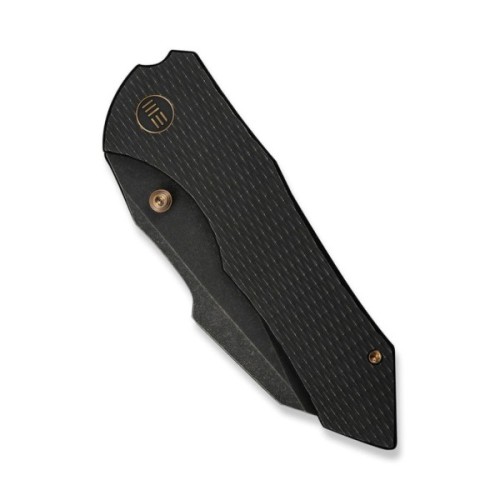 Ніж Weknife High-Fin XL, Darkwash, чорний титан (WE24010-1)