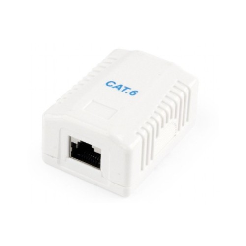 Комп'ютерна розетка Cablexpert RJ45x1 FTP, cat.6 (NCAC-1F6-01)