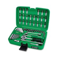 Набір інструментів Toptul в кейсі 1/4" 49 шт. (GCAI2492)
