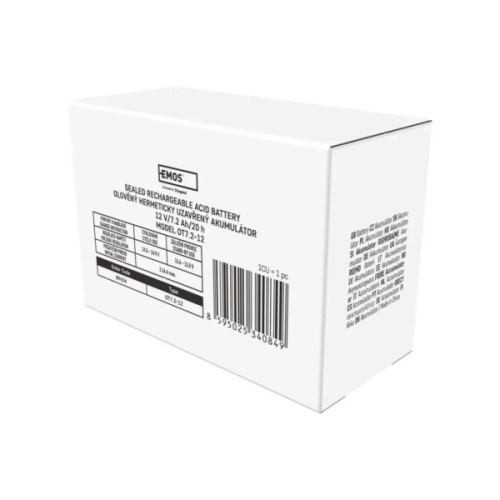 Батарея до ДБЖ EMOS 12V 7.2Ah (B9654)