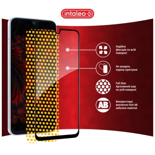 Скло захисне Intaleo Full Glue Samsung M16 Black (1283126620188)