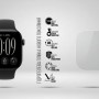 Плівка захисна Armorstandart Matte hydrogel Apple Watch 12 42mm 6 pcs (ARM94013)