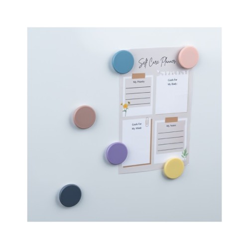 Магніт Axent 32 мм, 6 шт, Morandi (9827-А)