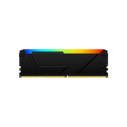 Модуль пам'яті для комп'ютера DDR4 32GB (2x16GB) 3200 MHz Beast RGB Black Kingston Fury (ex.HyperX) (KF432C16BB12AK2/32WP)