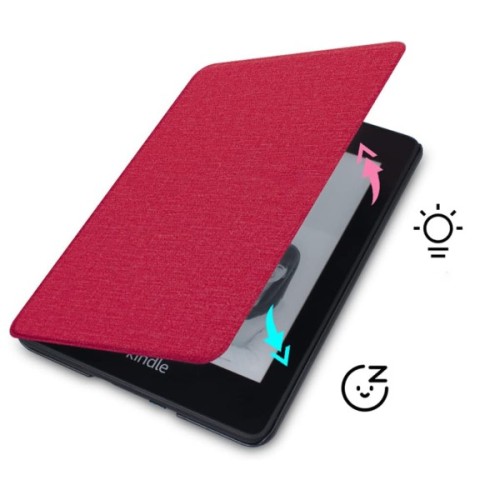 Чохол до електронної книги BeCover Smart Case Amazon Kindle Paperwhite 12th Gen. 2024 7"//Colorsoft (2024) Red (712849)